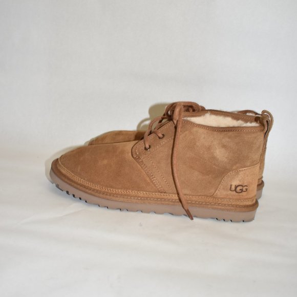 NEW UGG NEUMEL CHUKKA BOOT SHEARLING CHESTNUT WINTER 10 (D24) - Picture 5 of 8